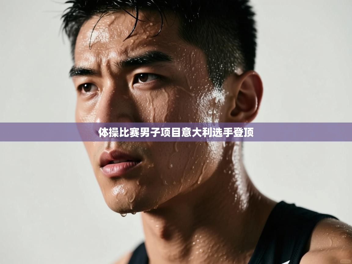 体操比赛男子项目意大利选手登顶